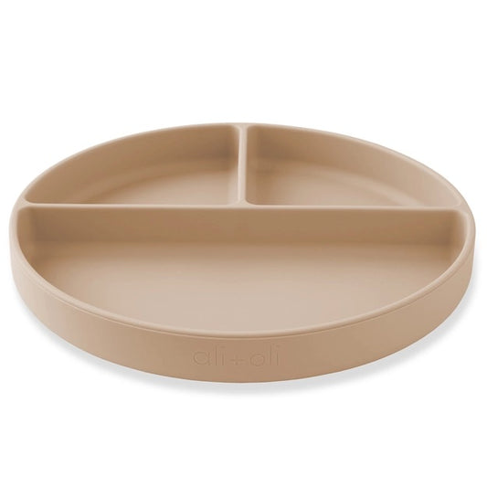 Silicone Plate (Oatmeal)