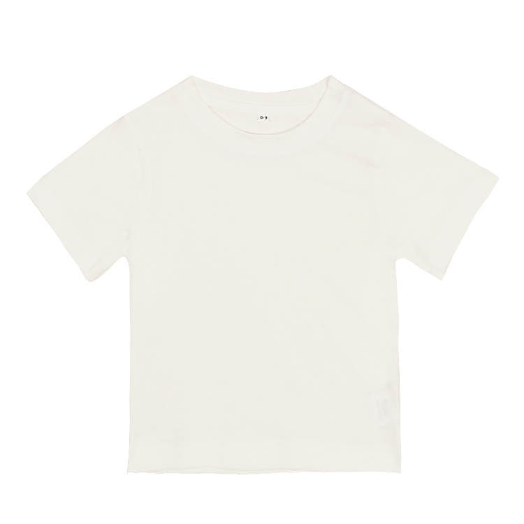 Polyester Blank Tees | White & Cream