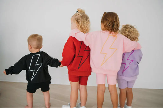 PINK Lightning Bolt Set