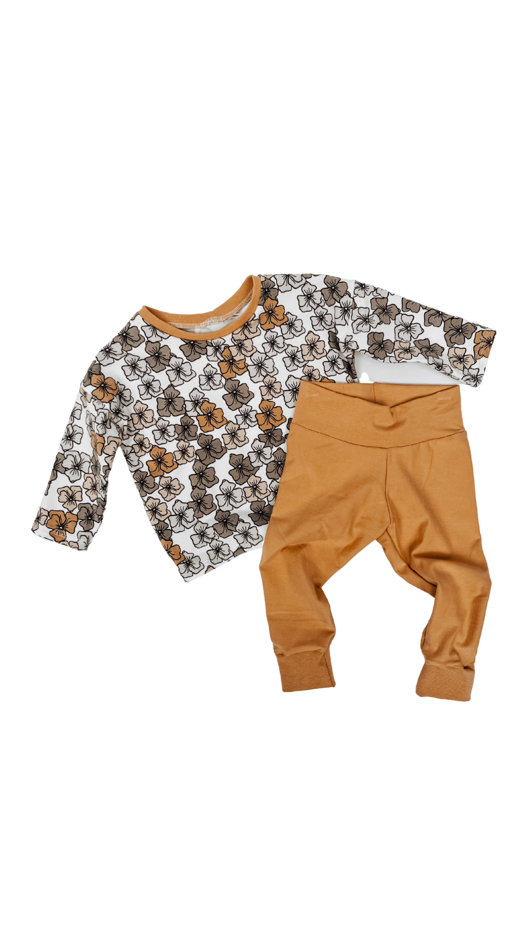 Fall Floral Boxy Tee
