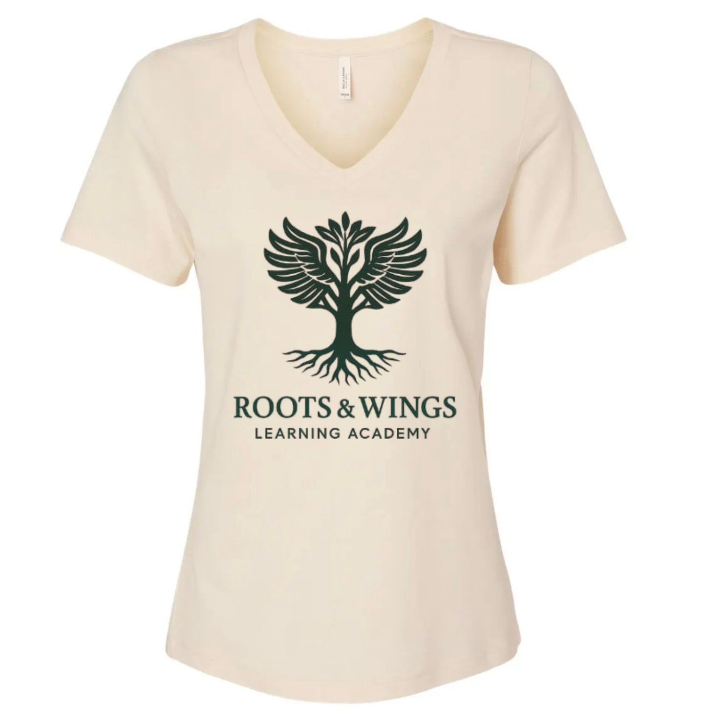 Cream Ladies V Neck. (2) XL, (3) L, (2) M