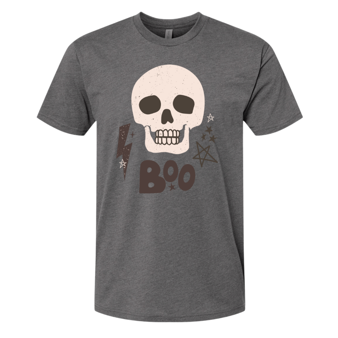 Womens Boo Skull Tee