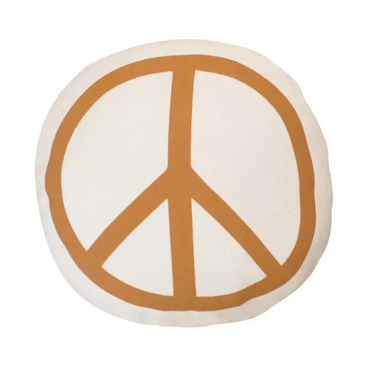 Peace Sign Canvas Pillow