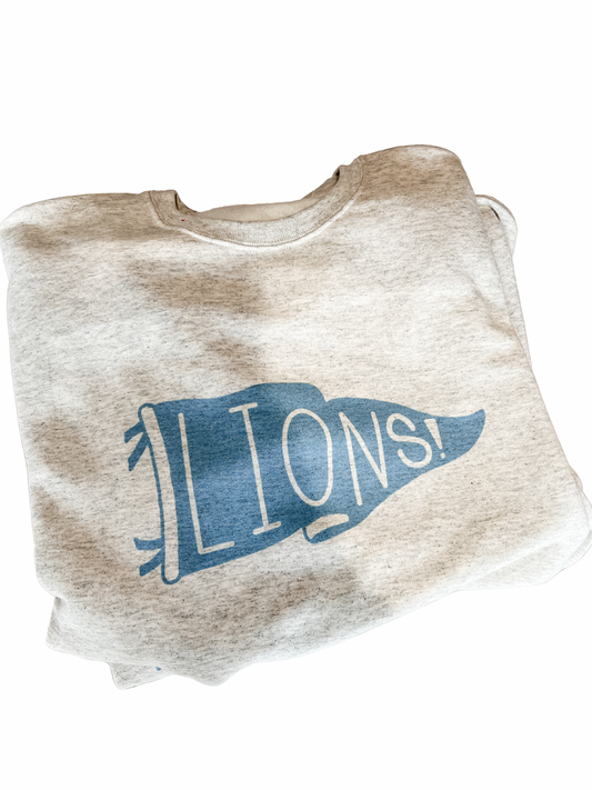 Womens Lions Pullover