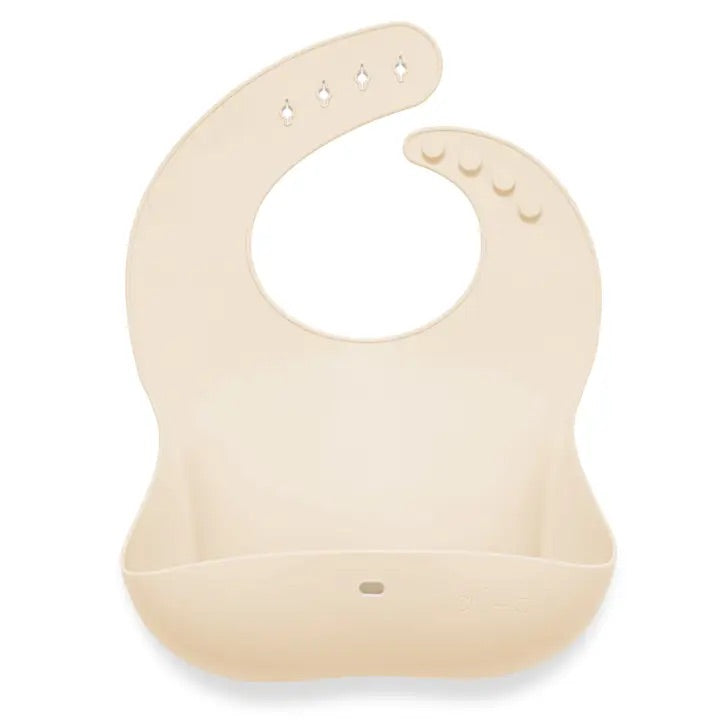 Silicone Baby Bib (Sand)