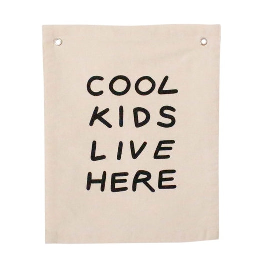 Cool Kids Canvas Banner