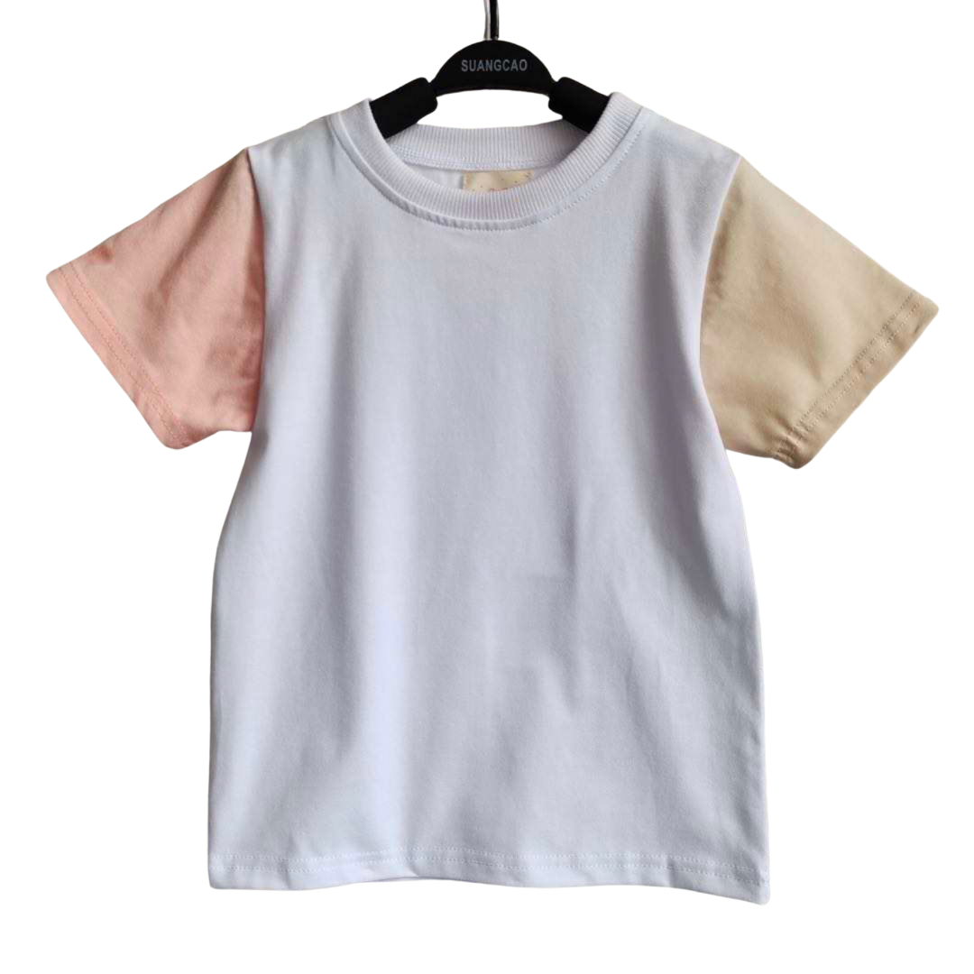 Colorblock Blank Tees
