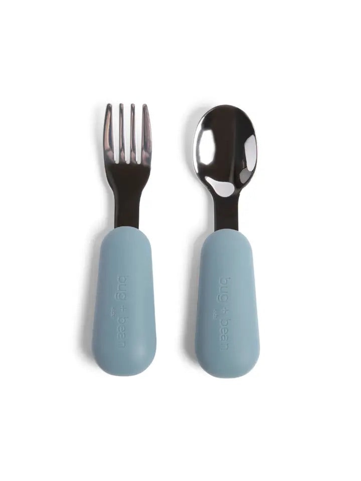 First Utensil Set (Pebble)