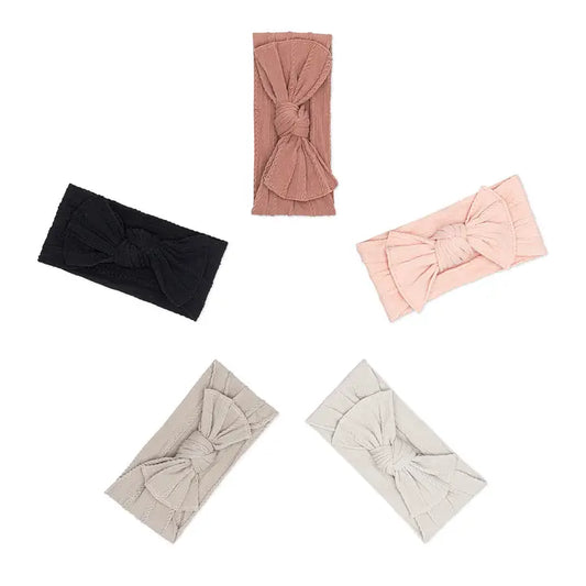 Cable Knit Knotted Headband