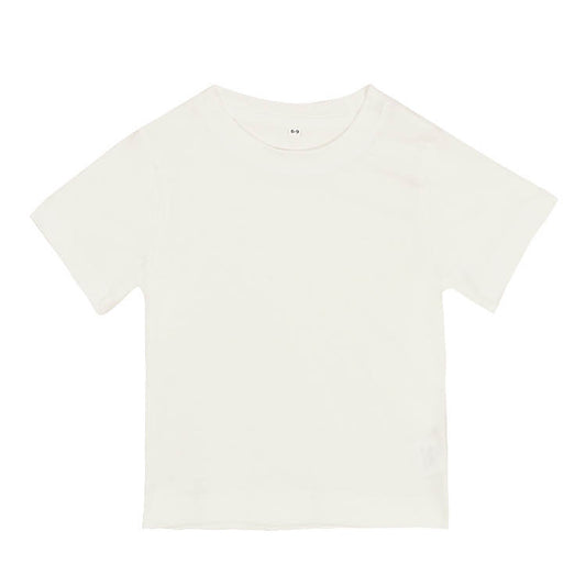 Polyester Blank Tees | White & Cream