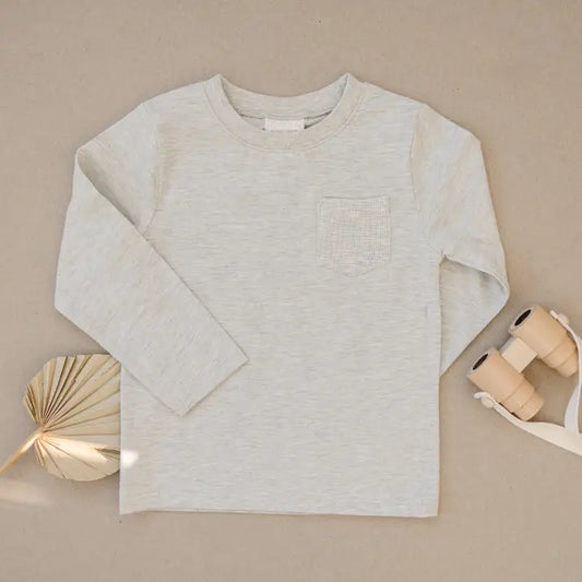 Long Sleeve Tee | Ash