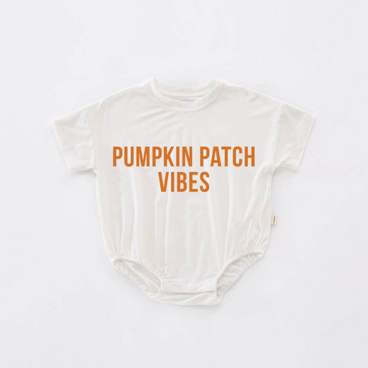 Pumpkin Patch Romper